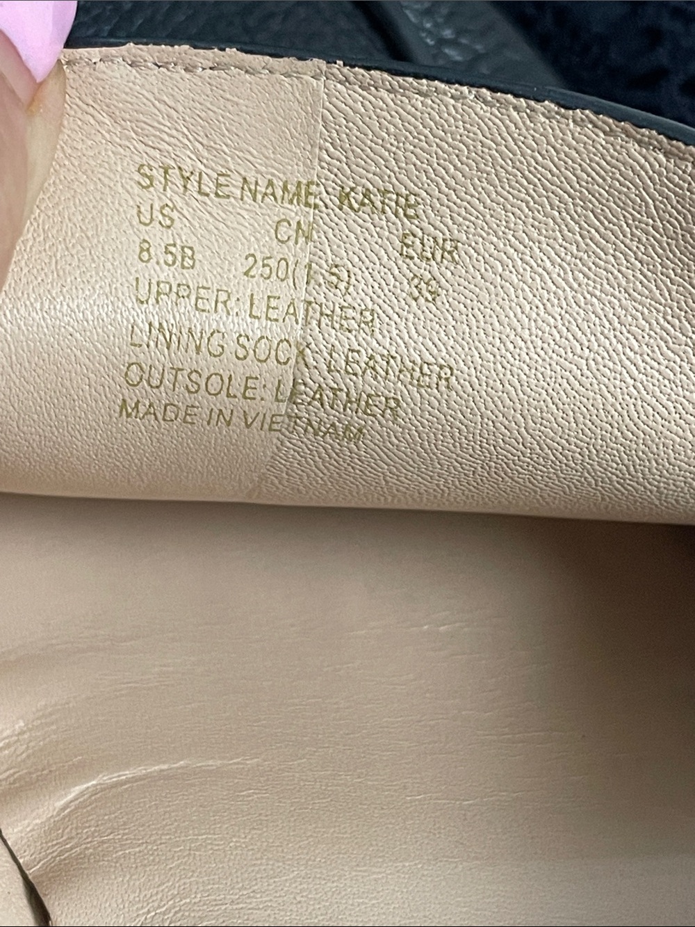 Kate Spade Black Leather Loafers - Picture 5 of 8